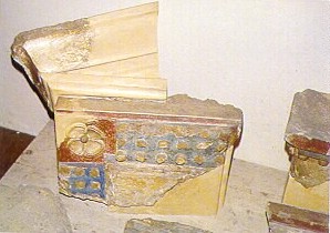 Membrature policrome del tempietto B
