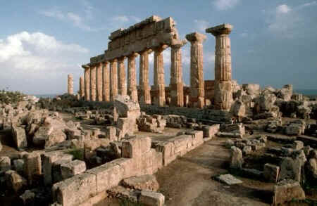 Il tempio C di Selinunte
